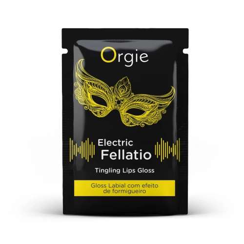 Orgie Sexy Vibe Electric Fellatio - блеск для губ с виброэффектом, 2 мл.
