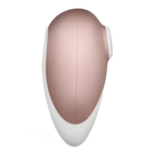Satisfyer Pro Deluxe NG Rose Gold - Компактный вакуумный стимулятор клитора, 11х4.7 см (золотистый)