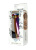 Анальная пробка B - Series HeavyFun Jewellery Multicolour Penis Plug, M Анальная пробка B - Series HeavyFun Jewellery Multicolour Penis Plug, M