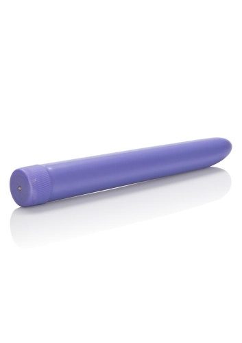 California Exotic Novelties Massager Platinum - Большой пластиковый вибратор XXL, 25х4 см (сиреневый)