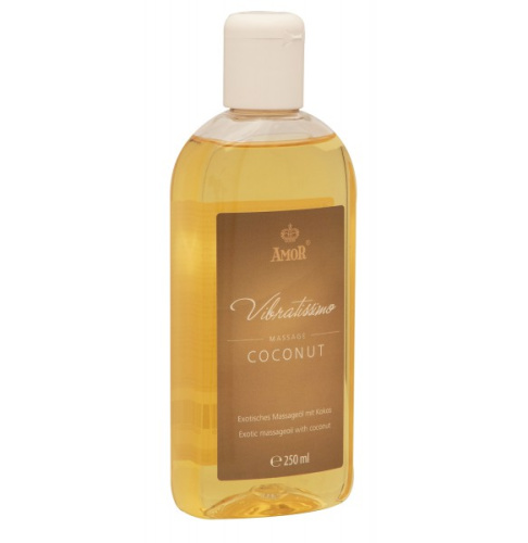 Массажное масло Vibratissimo Coconut з ароматом кокоса, 250 мл