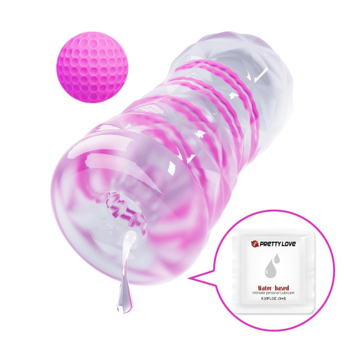 Мастурбатор Pretty Love Transparent Reusable