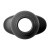 Pipedream Open Wide Tunnel Plug XL - большой анальный тоннель, 7.4х4.9 см (черный)