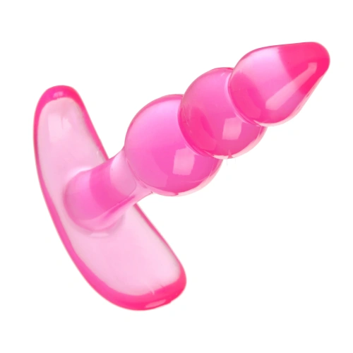 Bubbles Bumpy Starter Anal Plug - Анальна пробка, 10,8 см (рожевий) - купити в Києві, Україні