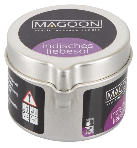 Magoon Candle Indisches Liebesöl - Массажная свеча с индийским ароматом, 50 мл