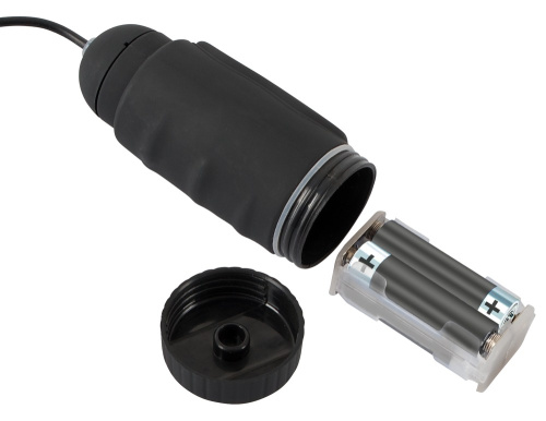 Orion Black Velvets Anal twist plug анальная пробка с функцией вращения, 13.6х3.9 см