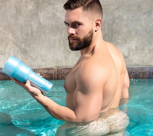 Fleshlight Fleshjack Boys: Griffin Barrows Cake - мастурбатор-анус зліпок порнозірки, 25 см (тілесний) - купити в Києві, Україні