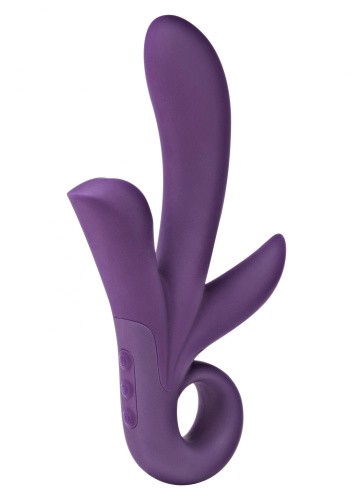 Toy Joy - Trinity Triple Pleasure vibe - вибратор с тремя отростками