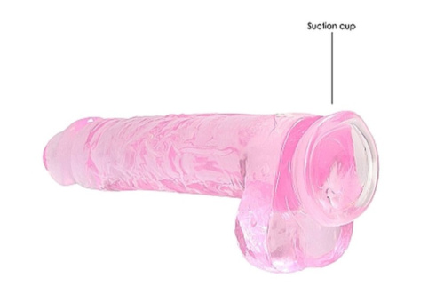 Реалистичный фаллоимитатор Realrock Dildo With Balls 9', 25 см