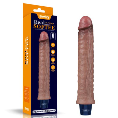 Вибратор LoveToy Real Softee 9.5", 24,5 см