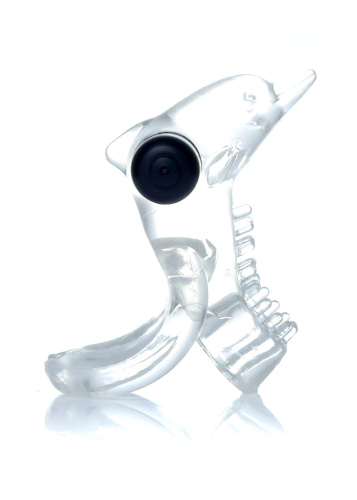 Эрекционное виброкольцо B-Series Dolphin Vibro CockRing