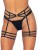 Leg Avenue-Rhinestone garter strapps OS Black - Сексуальный гартер со стразами Leg Avenue-Rhinestone garter strapps OS Black - Сексуальный гартер со стразами