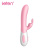 Leten Abby Pink - вибратор-кролик с массирующим стволом и подогревом, 15х3.5 см (розовый) Leten Abby Pink - вибратор-кролик с массирующим стволом и подогревом, 15х3.5 см (розовый)