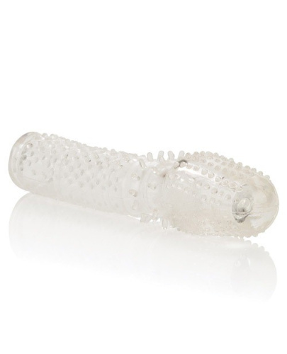 California Exotic Novelties Senso Extension - Насадка на пенис, 14х4 см (прозрачная)