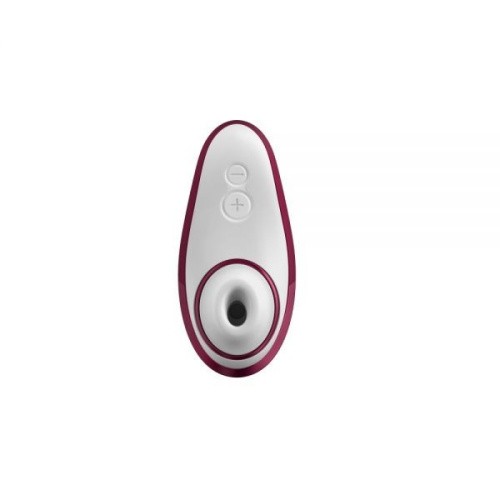 Womanizer Liberty Red Wine + Лубрикант 50 мл - Вакуумный стимулятор клитора, 10.4х5.5 см (бордовый)
