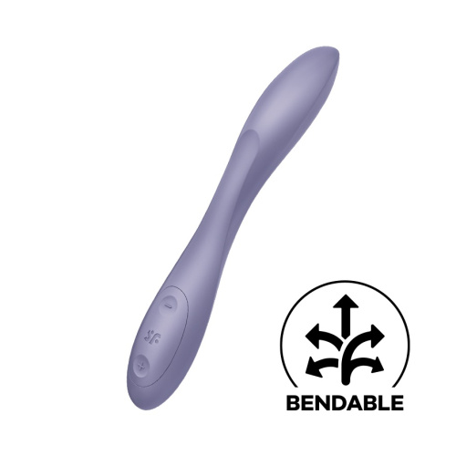Satisfyer G-Spot Flex 2 - Гибкий вибратор, 19.5х3.4 см