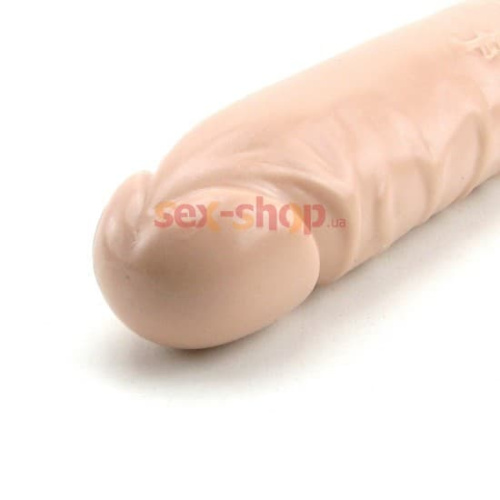 Фаллоимитатор двойной Veined Header, 30Х4 см