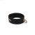 Ошейник с поводком Liebe Seele Black Organosilicon Collar with Leash, экокожа