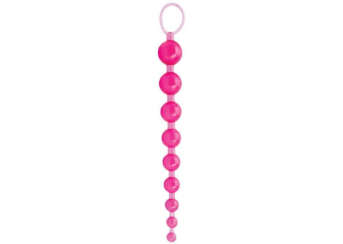 Topco Sales Sex Please! Sexy Beads - анальные бусы, 23.5х2.8 см (розовый)
