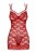 Комплект Obsessive 860-CHE-3 chemise (Красный, L/XL)