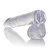 Фаллоимитатор Dongs with Suction Cup, 20Х4,6 см (прозрачный) Фаллоимитатор Dongs with Suction Cup, 20Х4,6 см (прозрачный)