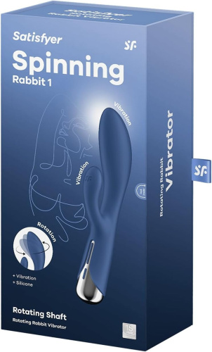 Вибратор-кролик Satisfyer Spinning Rabbit 1