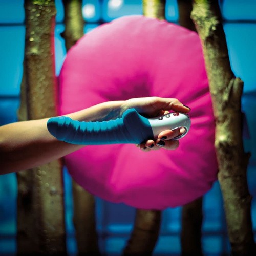 Fun Factory Tiger-потужний ребристий вібратор унісекс, 22. 3х4. 1 см (блакитний) - купити в Києві, Україні