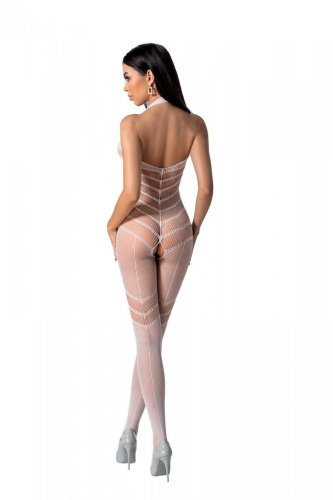 Бодистокинг с плетением на животике Passion BS100, One Size
