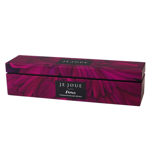 Je Joue Uma Purple - Универсальный премиум вибратор с глубокой вибрацией, 17.8х3 см