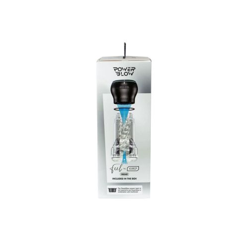 Мастурбатор Kiiroo Feel Pocket Crystal с всасывающей интерактивной насадкой PowerBlow Combo Set