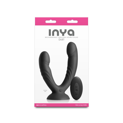 Подвійний ділдо з вібрацією NS Novelties INYA - Duet  - купити в Україні | Секс шоп SEX-SHOP.ua