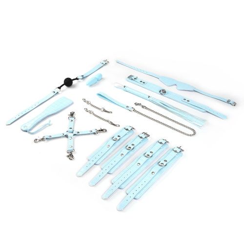 БДСМ-набор для начинающих Liebe Seele Macaron 9pcs Bondage Kit-Mint