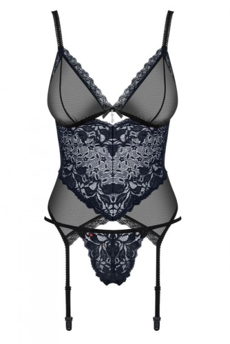 Комплект Obsessive 866-COR-1 corset  (S/M)
