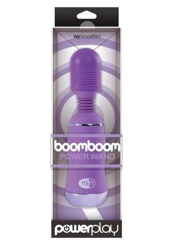 Boomboom Power Wand Purple - Клиторальный вибратор (пурпурный)