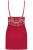 Обтягивающая сорочка Obsessive 810-CHE-3 chemise (S/M)