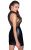 Эротическое платье Noir Handmade F241, XXL Эротическое платье Noir Handmade F241, XXL