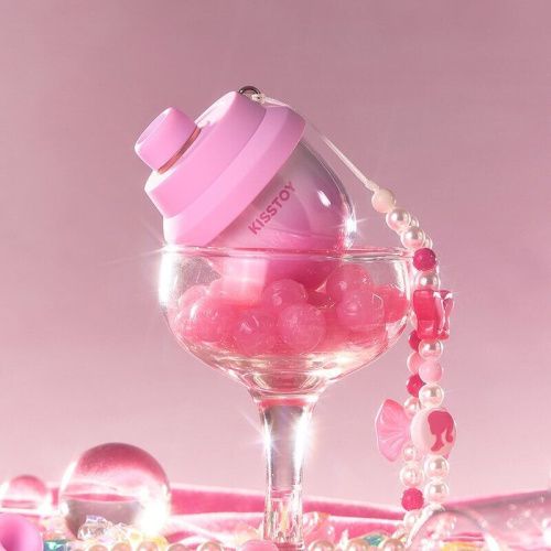 Вакуумный стимулятор-брелок KISSTOY Kiss Pods с турбо-режимом