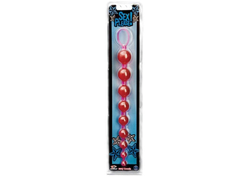 Topco Sales Sex Please! Sexy Beads - анальные бусы, 23.5х2.8 см (розовый)