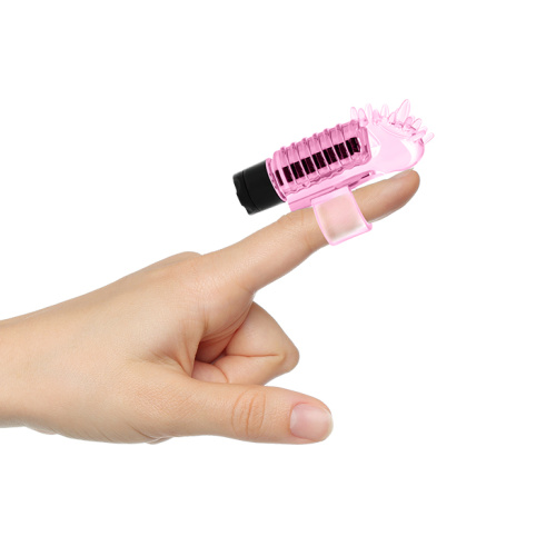 LyBaile Finger Vibrator Pink - Насадка на палец, 7.6х2.6 см (розовый)