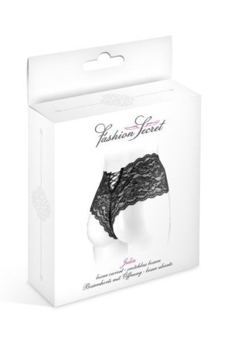 Fashion Secret Julia Black - трусики с доступом, S-L (чёрные)