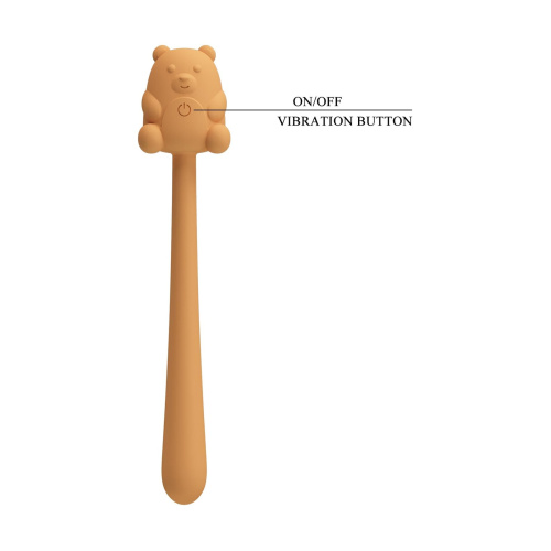 Мини вибратор на палочке Pretty Love Cute Bear