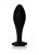 Анальная пробка с камнем B-Series Jewellery Silicone Black Plug, L Анальная пробка с камнем B-Series Jewellery Silicone Black Plug, L