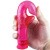 LoveToy G Spot vibrator Pink - Гибкий вибратор для точки G, 15.8х2.9 см