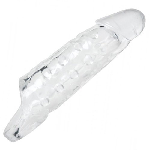 Tom of Finland Clear Realistic Cock Enhancer - Насадка для члена, 24 см (прозрачный)