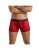 Passion - 046 SHORT PARKER red - Сексуальные мужские трусы с открытой попкой, L/XL