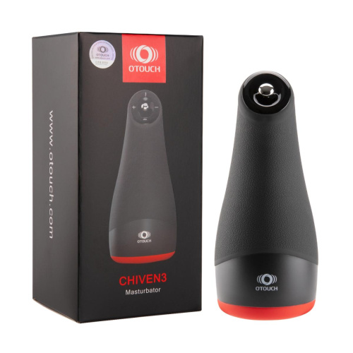 Otouch Chiven3 Masturbator - Мастурбатор с подогревом, 19 см (красный)