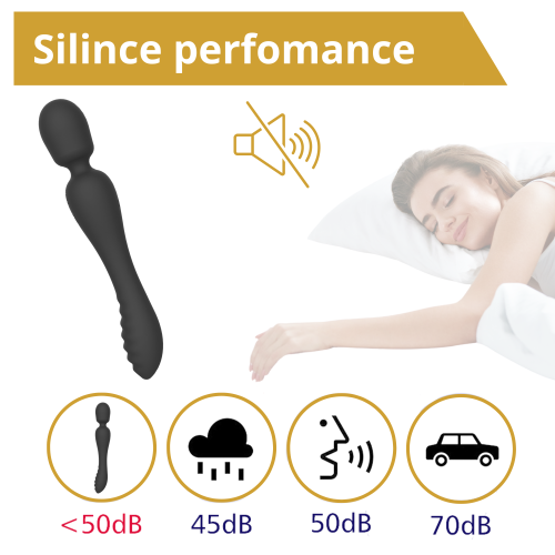 Вібратор - Erospace Sweet Play Wand & Vibrator 2in1 A8 - купити в Україні | Секс шоп SEX-SHOP.ua