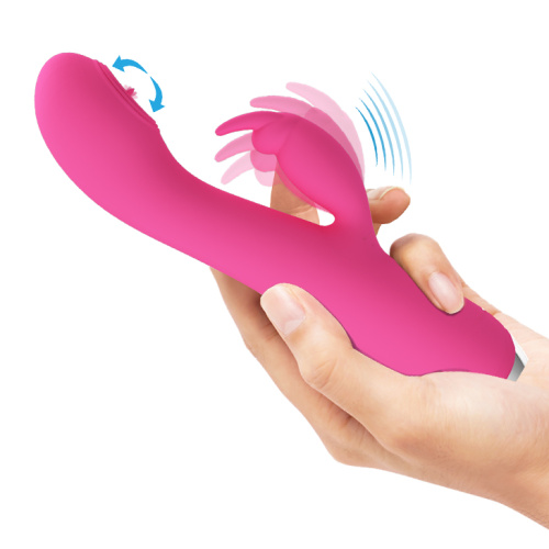 Pretty Love Rachel Licking Vibrator - вибратор-кролик с имитацией оральных ласк, 19.9х3.5 см