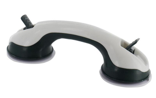Sportsheets Dual Locking Suction Handle Bar - Ручка с двумя присосками для секса в душе, 30х10 см (белый)