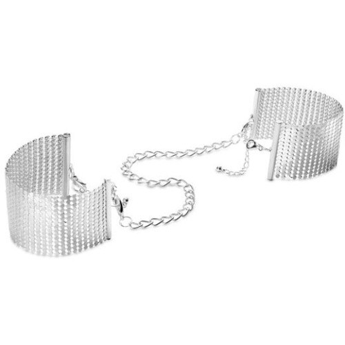 Bijoux Indiscrets Desir Metallique Handcuffs - Silver - Наручники металлические (серебристые)